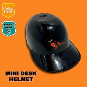 Laich Baltimore Orioles Mini Ice Cream Helmet Baseball. VG Pre-owned Condition.